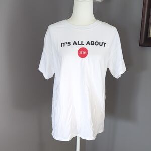 3 For $30. White Graphic T-Shirt